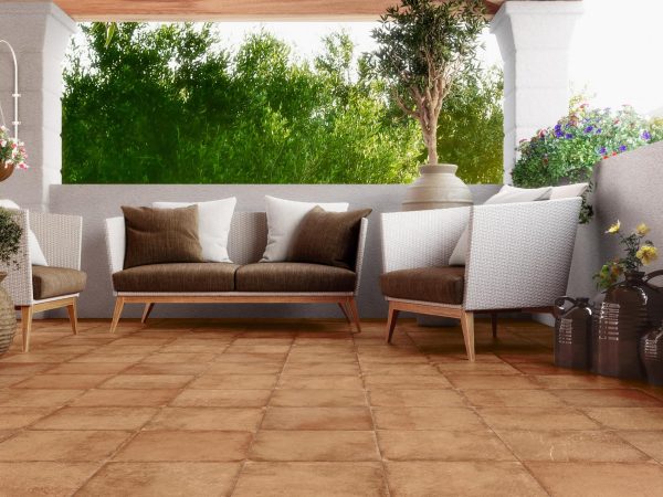 Carrelage Alhambra Cotto 33.3x33.3 – Effet traditionnel chaleureux