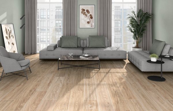 Carrelage imitation bois ACADIAN 23x120 – Effet parquet naturel intérieur