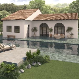 Carrelage 15x15 effet pierre BALISTONE – Idéal piscine, douche et salle de bain