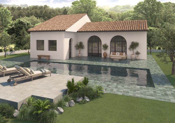 Carrelage 15x15 effet pierre BALISTONE – Idéal piscine, douche et salle de bain