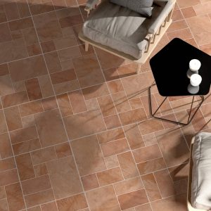 Carrelage extérieur effet pierre 45x45 MUSEUM – Antidérapant terrasse