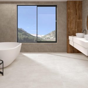 Carrelage effet béton 45x45 BLAZE – Idéal rénovation et petits espaces