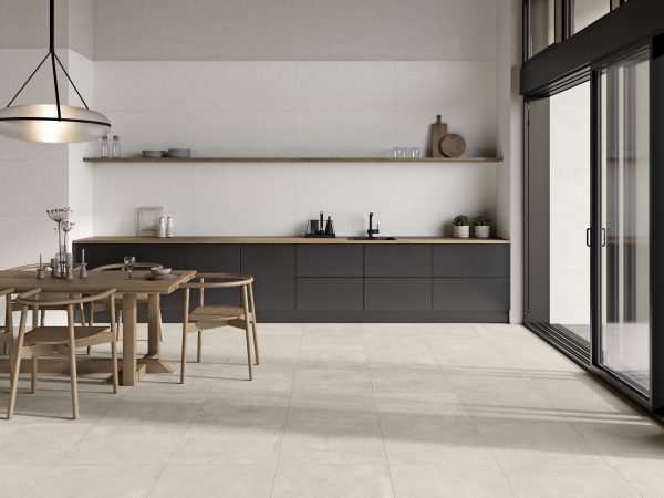 Carrelage effet pierre 100x100 BOGART – Grand format moderne