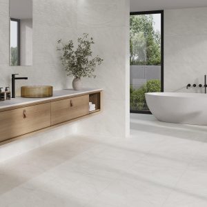 Carrelage effet marbre poli 60x120 NAMIBIA – Sol intérieur lumineux