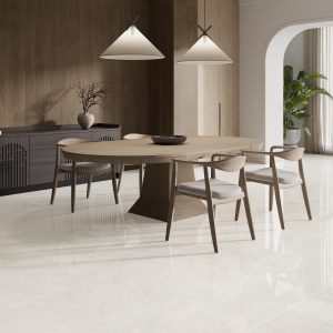 Carrelage effet marbre poli 120x120 NAMIBIA – Grand format luxe