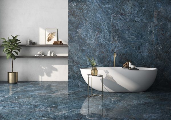 Carrelage effet marbre coloré 60x120 LUX KIONIA – Sol intérieur design