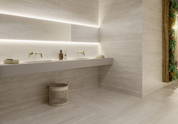 Carrelage effet pierre 60x120 DORSET – Sol intérieur moderne