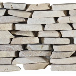 Mosaïque galets pierre naturelle BATIK ARENA – Revêtement mural & sol intérieur / extérieur Mosavit