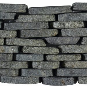 Mosaïque galets pierre naturelle BATIK NEGRO – Revêtement mural & sol intérieur / extérieur Mosavit