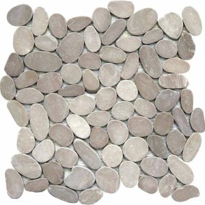 Mosaïque pierre naturelle BATU BEIGE – Revêtement mural & sol intérieur / extérieur Mosavit