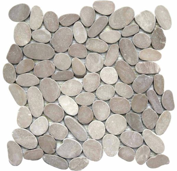 Mosaïque pierre naturelle BATU BEIGE – Revêtement mural & sol intérieur / extérieur Mosavit