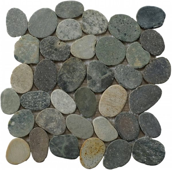 Mosaïque pierre naturelle BORNEO – Revêtement mural & sol intérieur / extérieur Mosavit