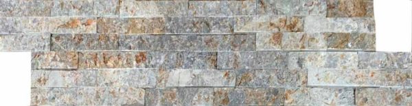 Parement mural pierre naturelle FACHALETA ANETO 15×55 cm – Revêtement mural intérieur / extérieur Mosavit