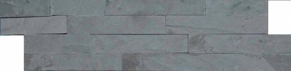 Parement mural pierre naturelle FACHALETA ANTRACITA 15×55 cm – Revêtement mural intérieur / extérieur Mosavit