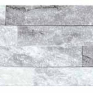 Parement mural pierre naturelle FACHALETA QUARTZ GRIS 15×55 cm – Revêtement mural intérieur / extérieur Mosavit