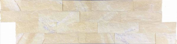 Parement mural pierre naturelle FACHALETA QUARTZ ARENA 15×55 cm – Revêtement mural intérieur / extérieur Mosavit