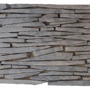 Mosaïque pierre naturelle PETRA 09 20×40 cm – Revêtement mural intérieur / extérieur Mosavit