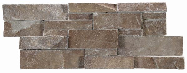 Mosaïque pierre naturelle PETRA 11 20×50 cm – Revêtement mural intérieur / extérieur Mosavit