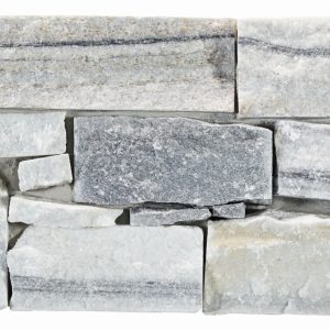 Mosaïque pierre naturelle PETRA 12 20×55 cm – Revêtement mural intérieur / extérieur Mosavit