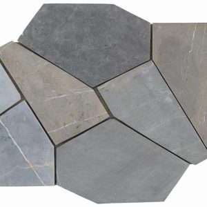 Parement pierre naturelle Ushuaia Antracita 30×50 cm – Revêtement mural extérieur et intérieur Mosavit