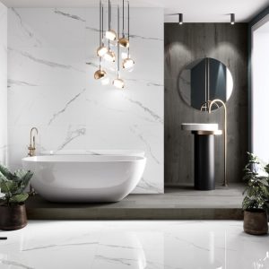 Carrelage effet marbre 60x120 CELLINI – Sol intérieur moderne élégant