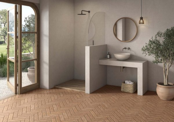 Carrelage effet pierre 120x120 DUNE – Grand format intérieur moderne