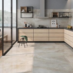 Carrelage effet marbre brillant 60x120 NAZA – Sol et mur intérieur