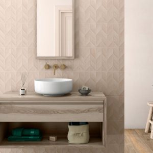 Carrelage mural effet ciment 25x70 TIAD – Décor moderne relief