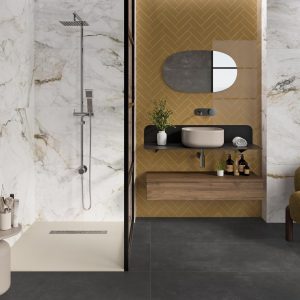 Carrelage effet béton 90x90 OMNIA – Grand format intérieur