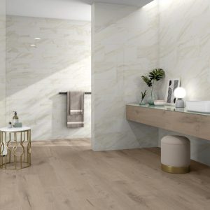 Carrelage effet marbre blanc 60x120 TRESANA – Style luxe lumineux