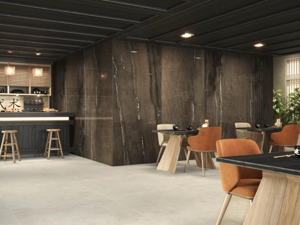 Carrelage effet quartzite brun 60x120 LUX JATOBA – Sol intérieur haut de gamme