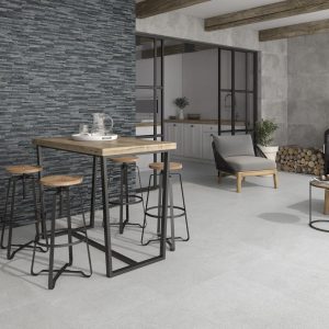 Carrelage effet pierre 60x120 DUPLOSTONE – Intérieur extérieur moderne