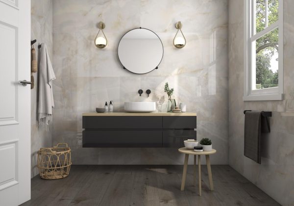Carrelage effet onyx 60x120 SARDONYX – Format élégant moderne