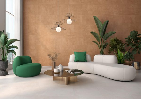 Carrelage effet béton 60x60 OMNIA – Format intérieur polyvalent