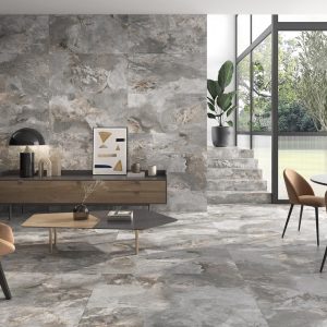 Carrelage effet pierre 60x120 SLATE WAY – Style naturel texturé