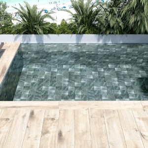 Carrelage mural effet ardoise 7x28 avec 15x15 ORIGIN SLATE WAY – Style pierre décorative
