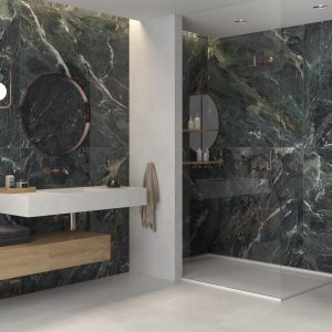 Carrelage effet pierre verte 120x120 LUX EUPHORIA – Grand format design