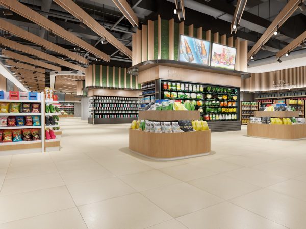 Carrelage effet béton 60x60 HIERRO – Style minimal moderne