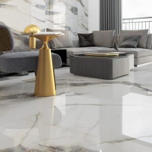 Carrelage effet marbre poli 60x120 PIETRA DI MARMI – Format moderne