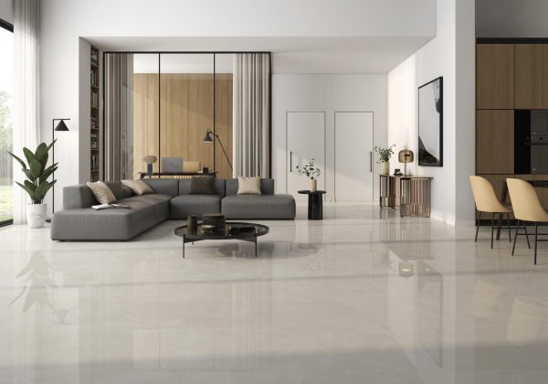 Carrelage effet marbre 60x120 et 120x120 DANELLO – Sol intérieur moderne