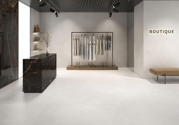 Carrelage effet béton 120x120 KONCEPT – Grand format intérieur