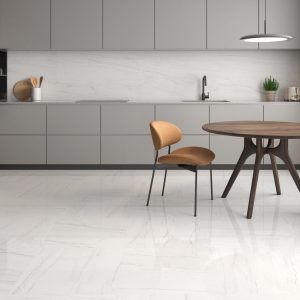 Carrelage effet marbre blanc 60x60 MONTEBIANCO – Format intérieur polyvalent