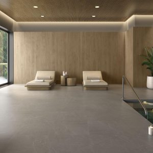 Carrelage effet bois 120x280 KALON – Dalle XXL mur et sol