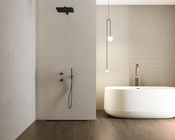 Carrelage effet béton 60x120 LIN – Sol intérieur moderne