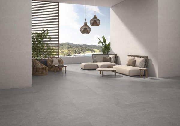 Carrelage effet pierre 60x60 MONREALE – Format intérieur polyvalent