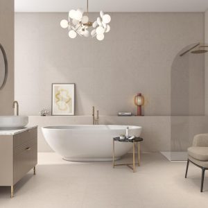 Carrelage effet pierre 60x120 MONREALE – Sol intérieur moderne