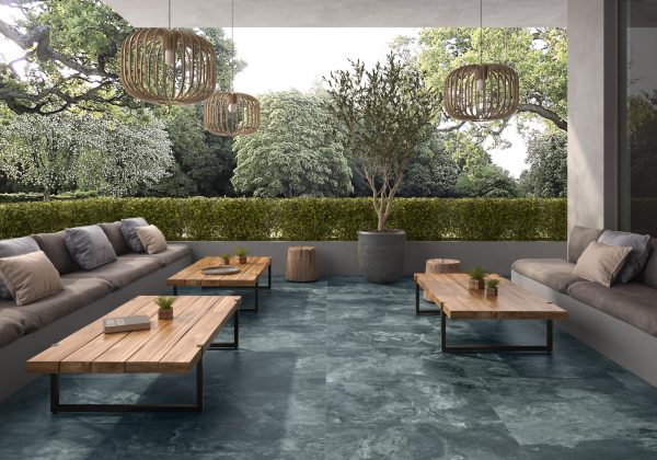 Carrelage extérieur 60x90 20mm OKAI – Effet pierre antidérapant