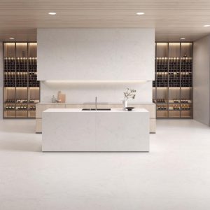 Carrelage effet marbre 60x120 BIANCOPERLINO – Format moderne polyvalent