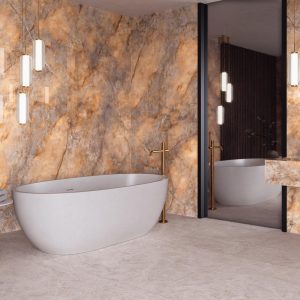 Carrelage effet marbre 120x120 PURELIGHT – Style lumineux élégant