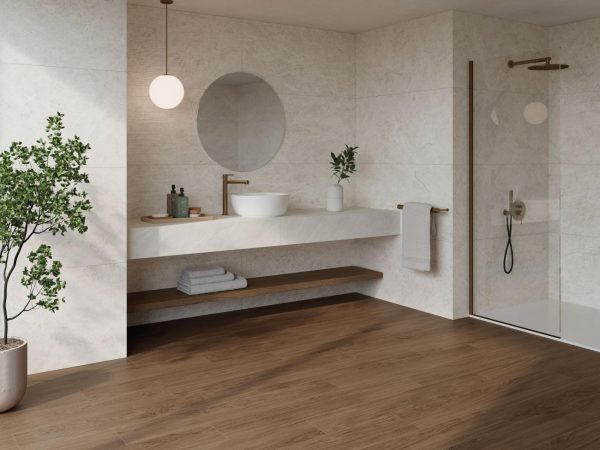 Carrelage effet bois 20x120 KALON – Sol intérieur extérieur moderne